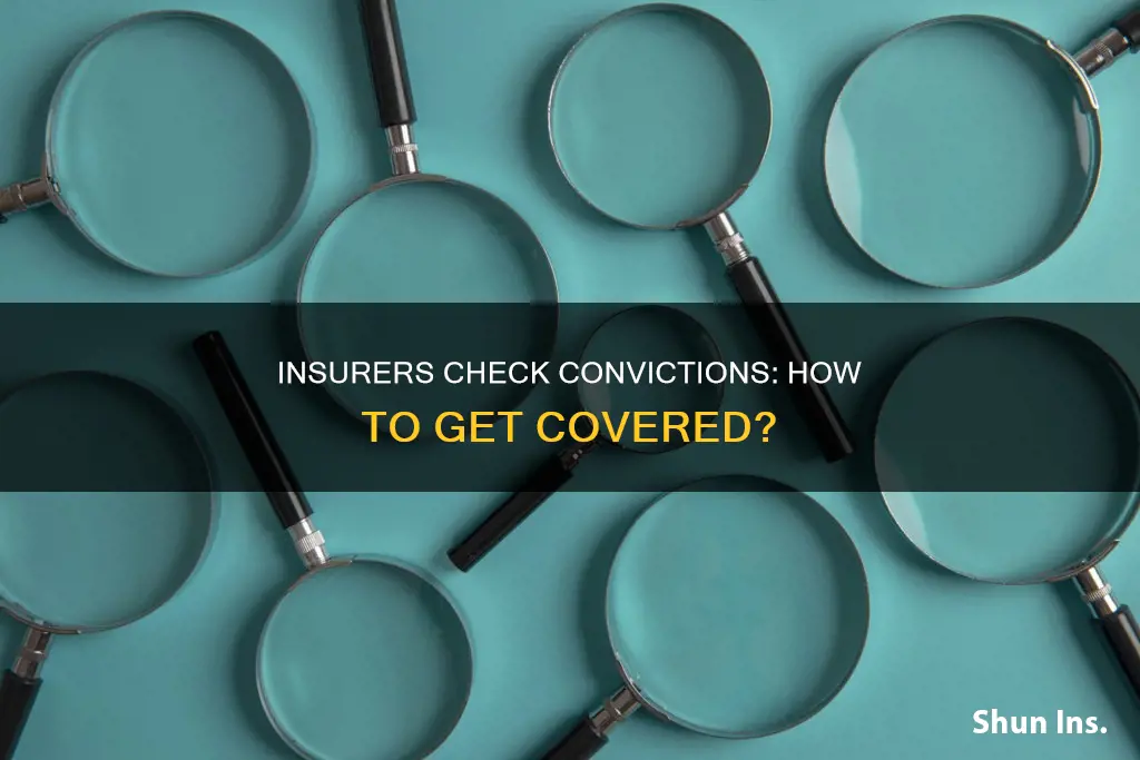 do insurers check convictions
