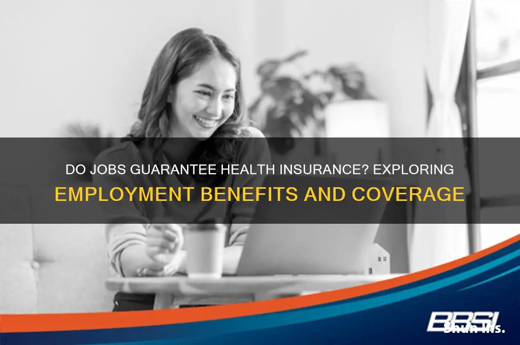 do jobs report health insurance