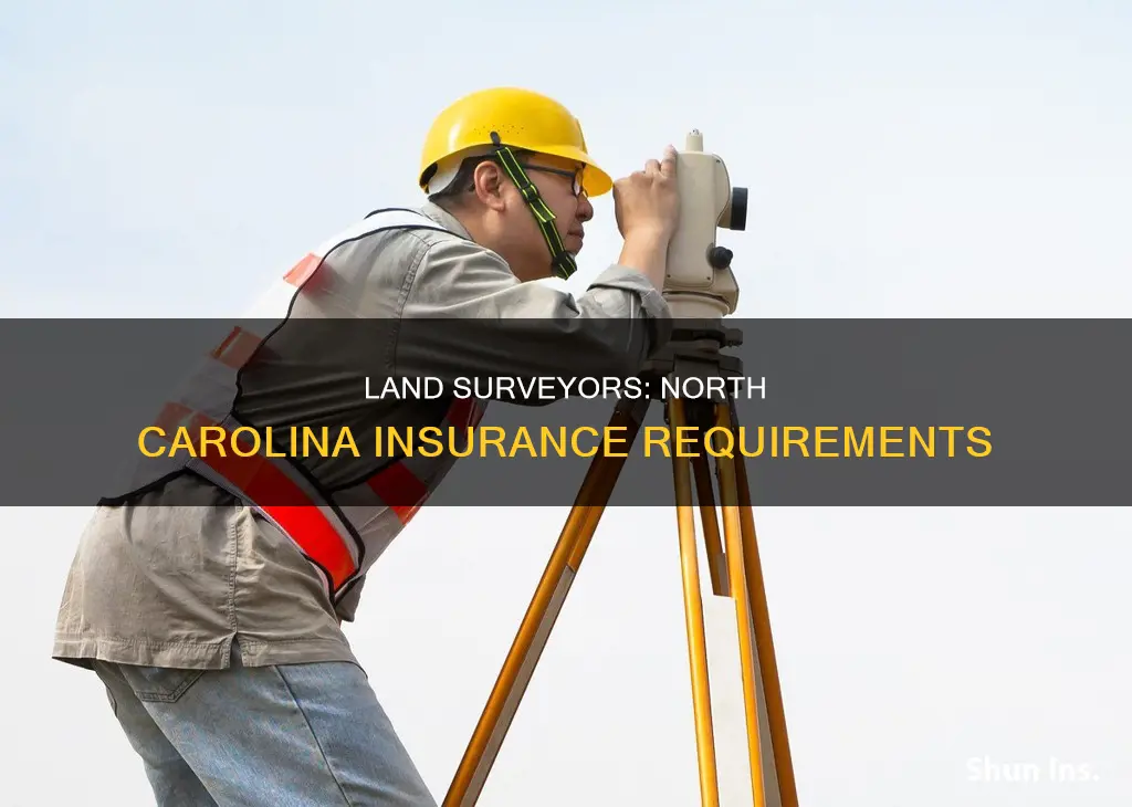 do land surveyors in north carolina carry insurance