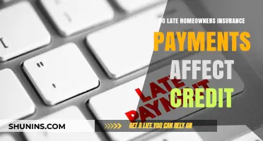 Late Home Insurance Payments: Credit Impact?