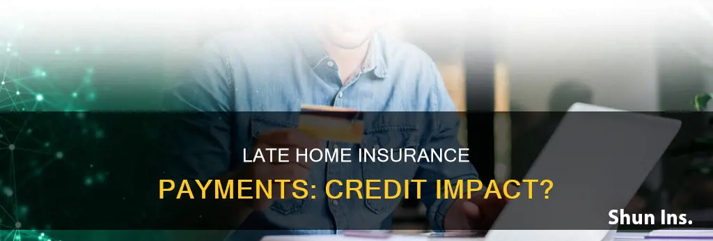 do late homeowners insurance payments affect credit