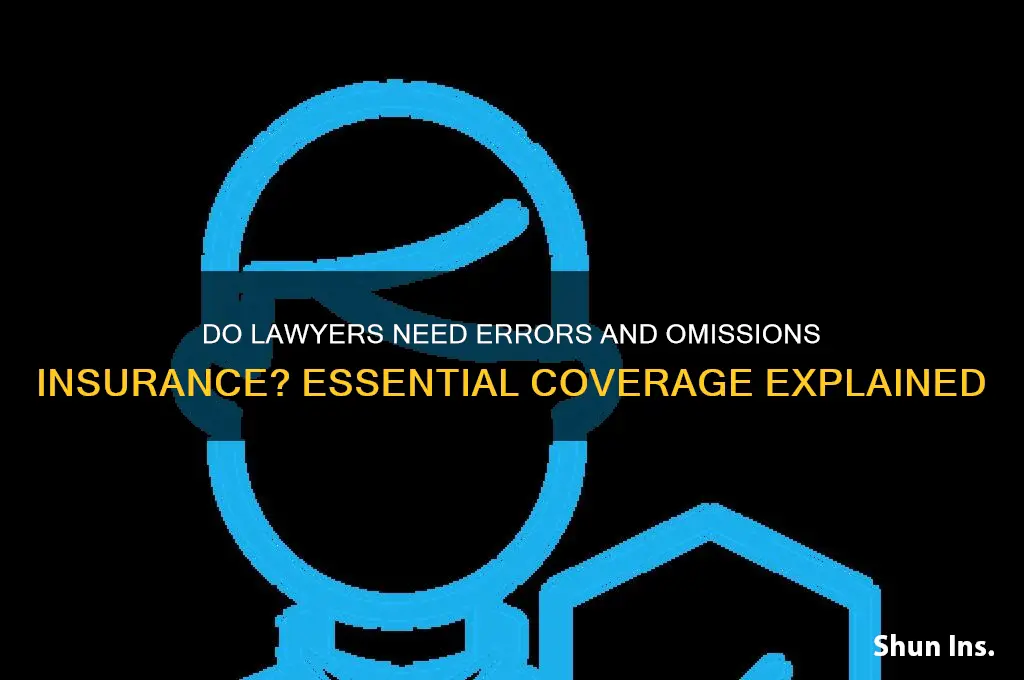 do lawyers have errors and omissions insurance