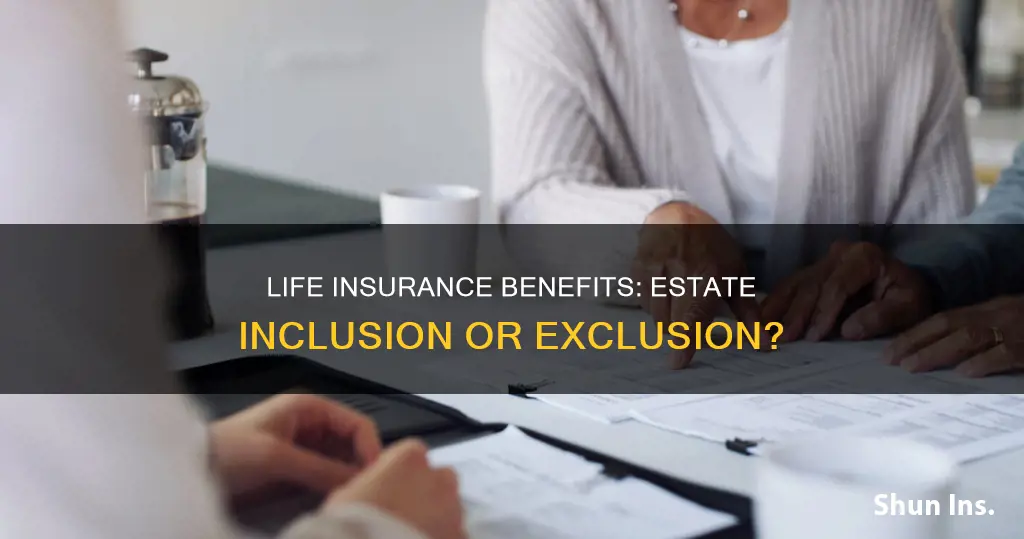 do life insurance benefit enter a person