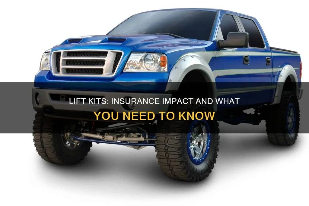 do lift kits affect insurance
