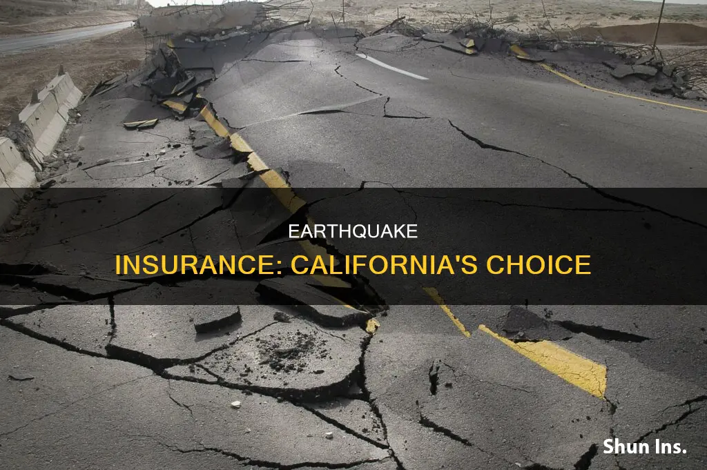 do many californians carry earthquake insurance