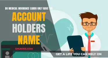 Medical Insurance Cards: Who's Named and Why?