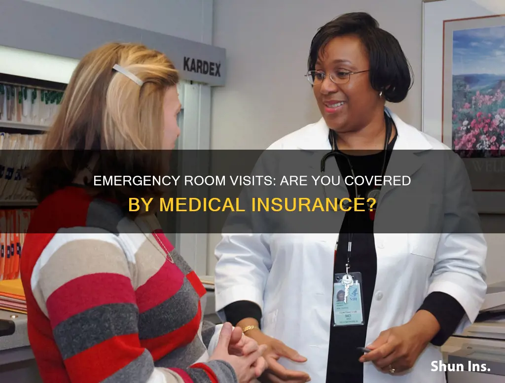 do medical insurance cover emergency room visits