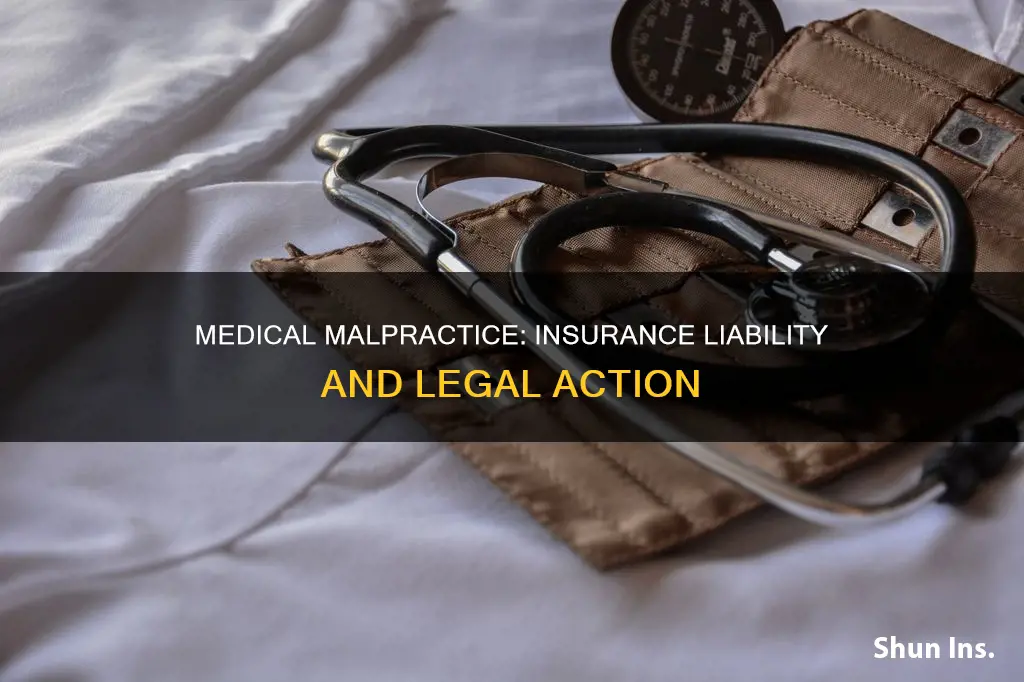 do medical malpractice cases go against an insurance company