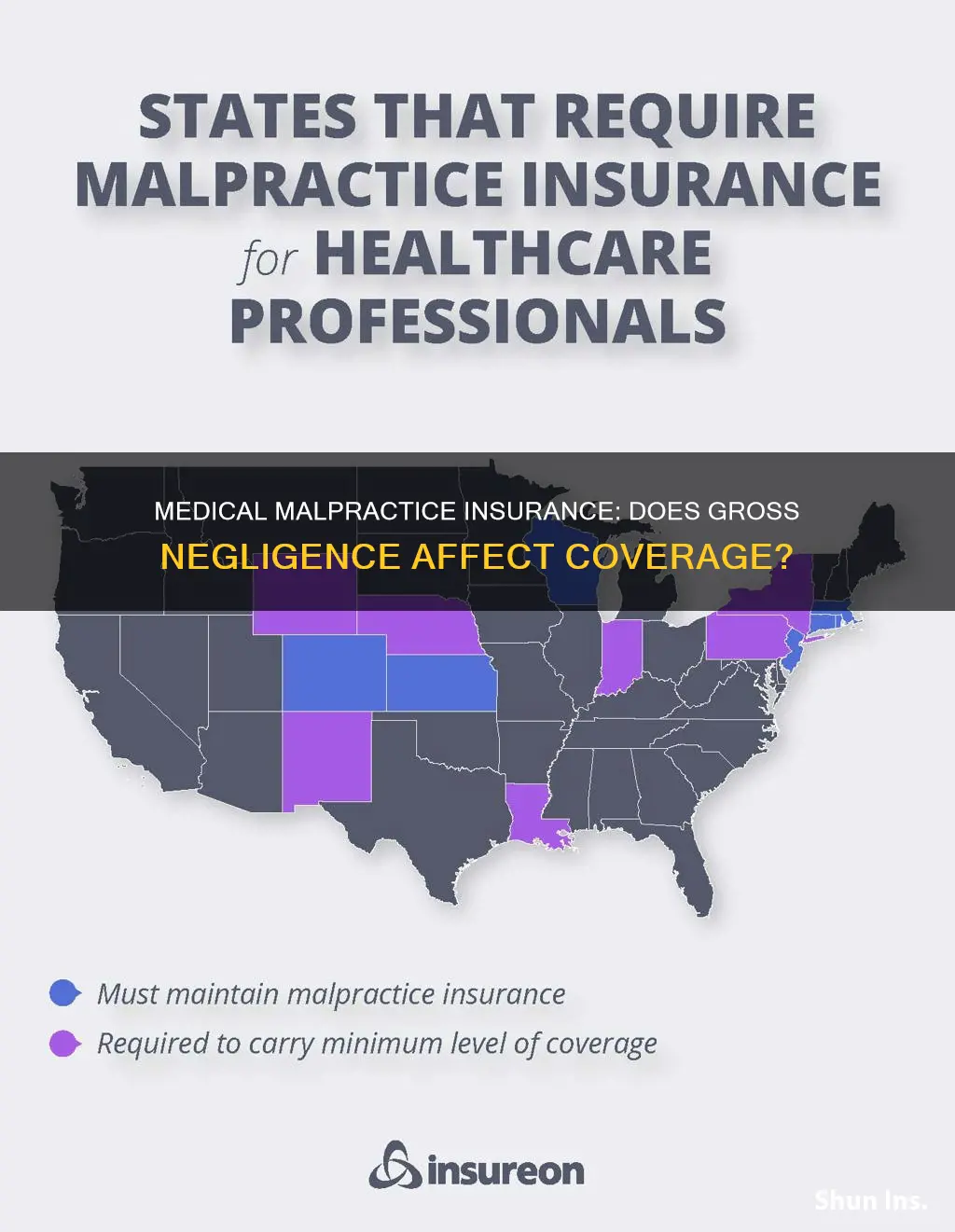 do medical malpractice insurance policies cover gross negligence