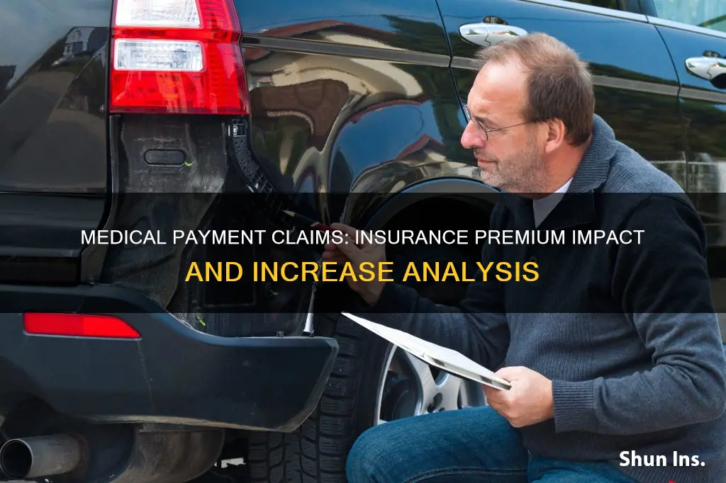 do medical payment claims increase insurance premium