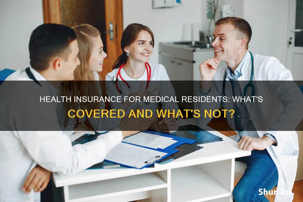 do medical residents get free health insurance