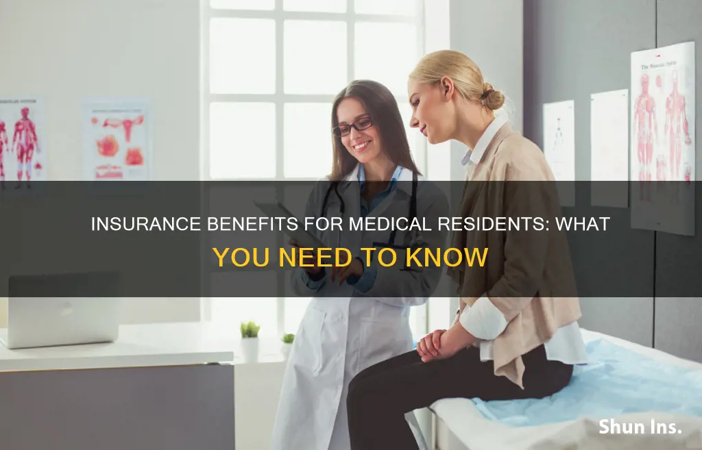 do medical students in residency get insurance benefits