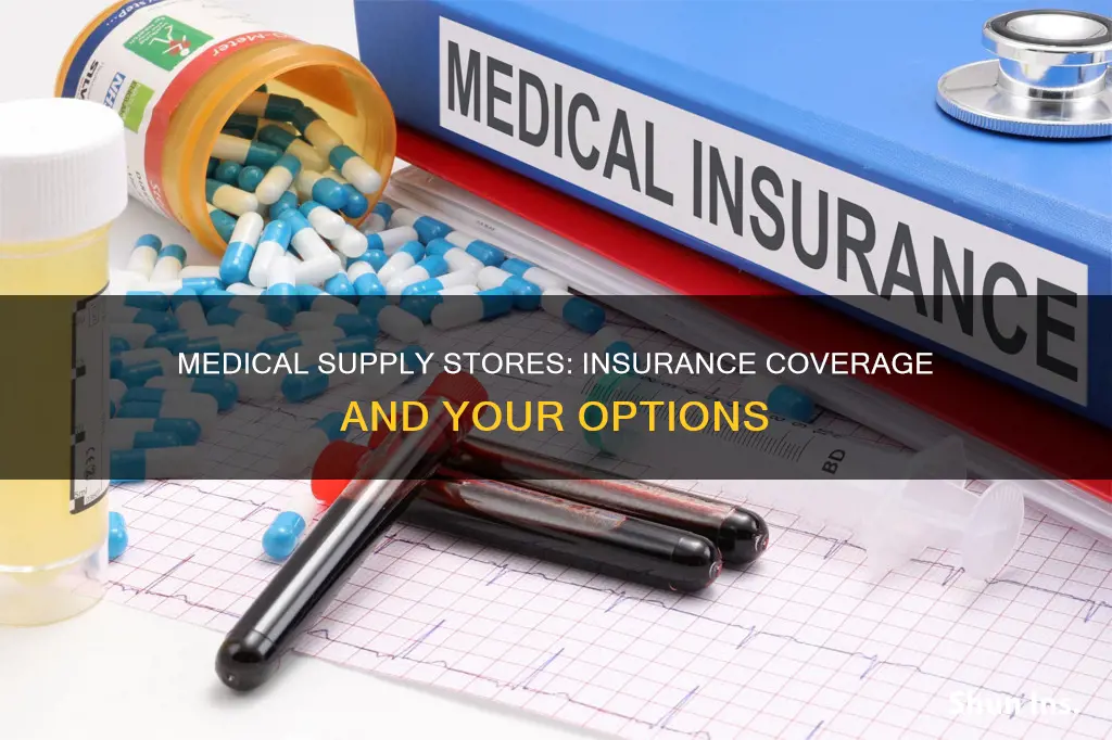 do medical supply stores take insurance