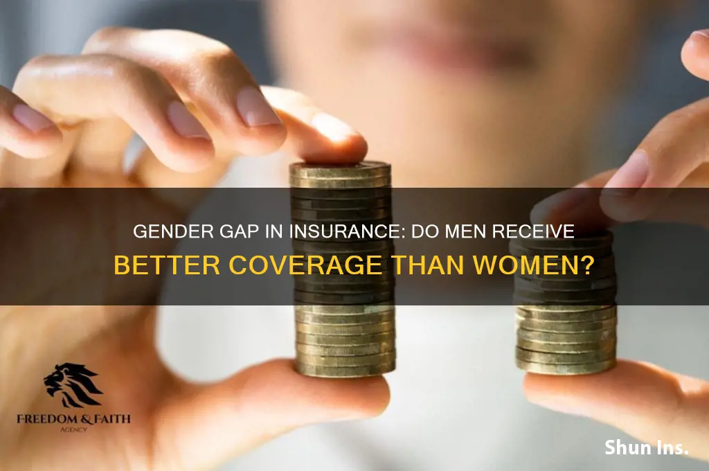 do men recieve better insurance