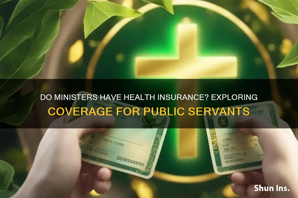 do ministers have health insurance