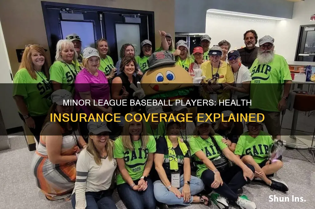 do minor league baseball players have health insurance