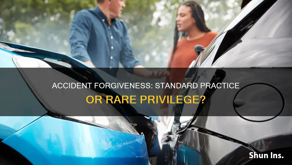 do most auto insurance companies have accident forgiveness