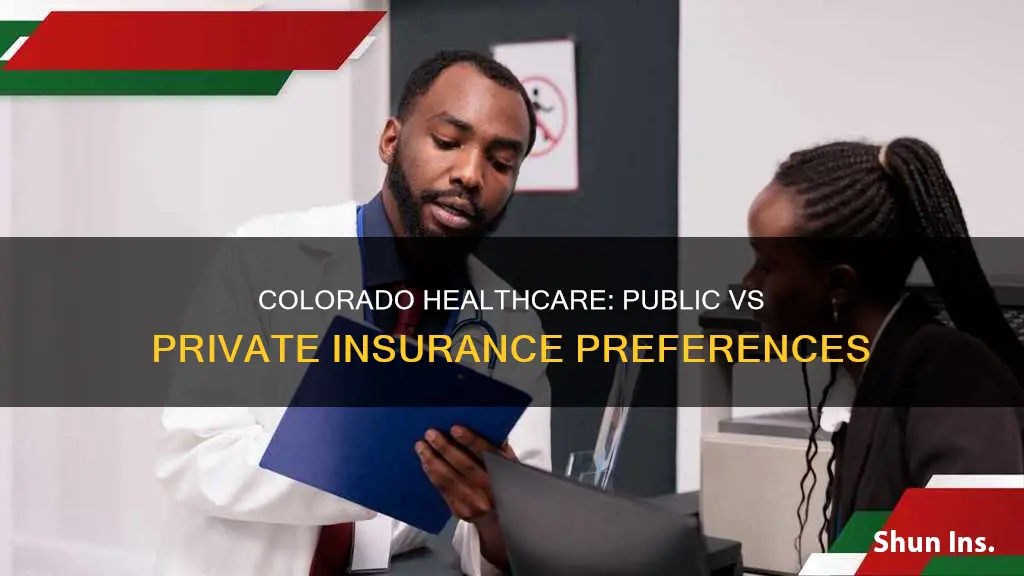 do most coloradoans have public or private healthcare insurance