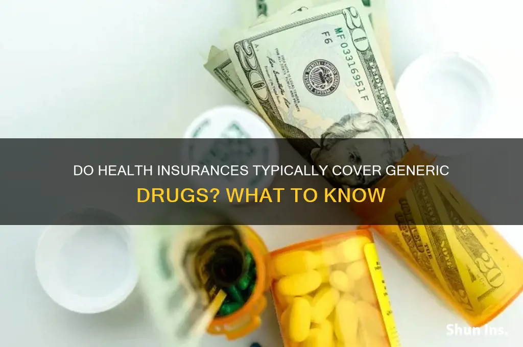 do most health insurances cover generic drugs