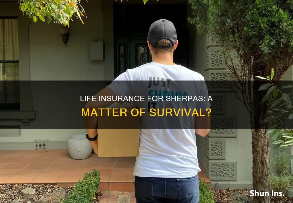 do nepalese sherpa have life insurance