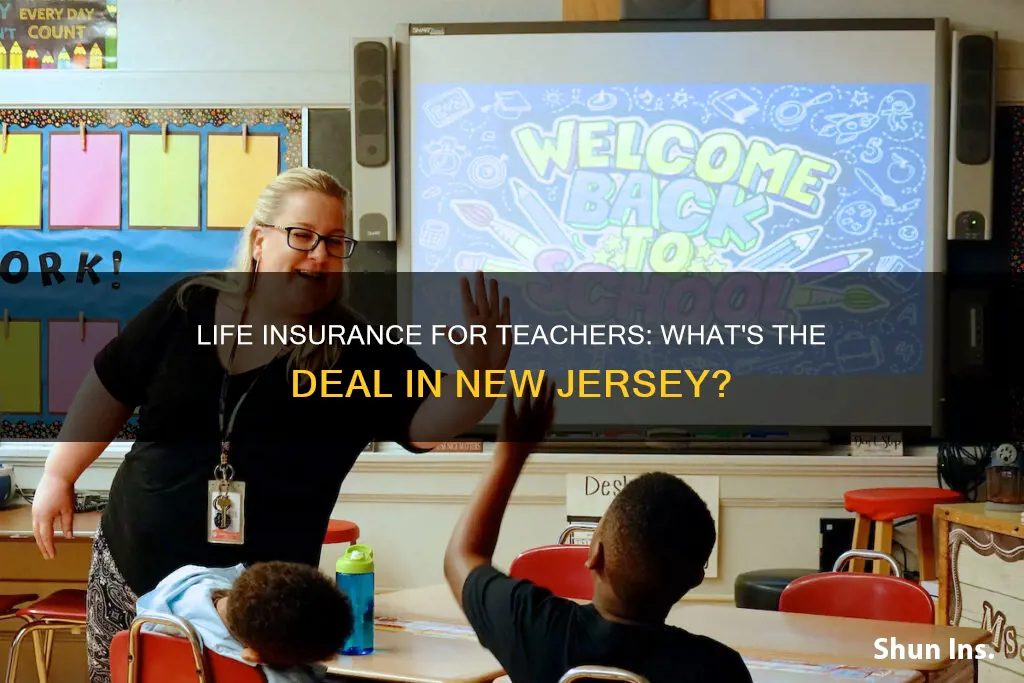 do nj teachers have life insurance