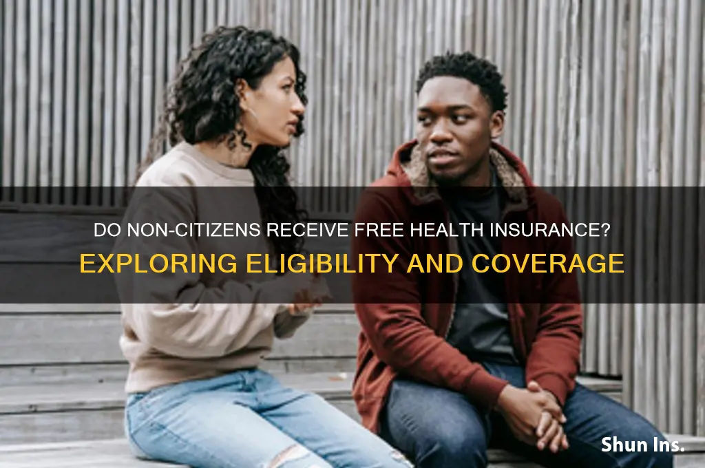 do non-citizens recieve free health insurance