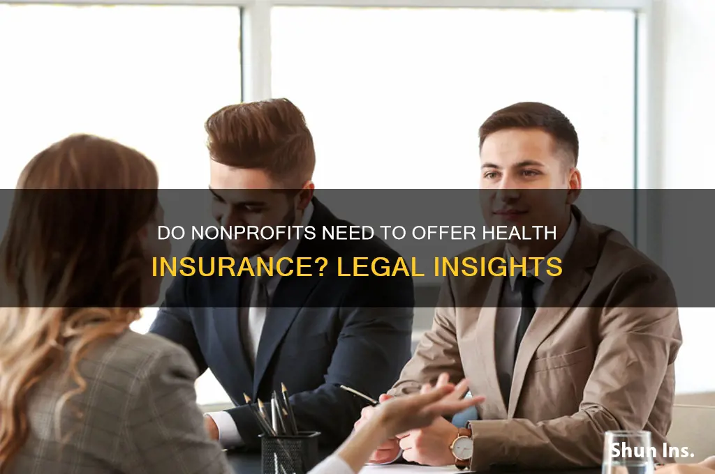 do nonprofits have to provide health insurance