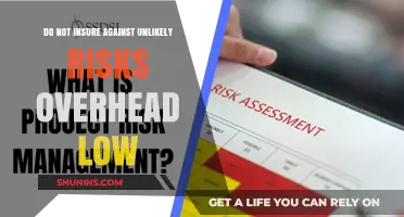 Avoid Overhead: Don't Insure Unlikely Risks