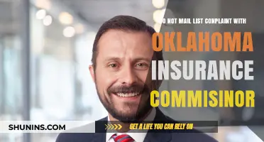 Oklahoma Insurance Commissioner: Addressing Do Not Mail List Complaints Effectively