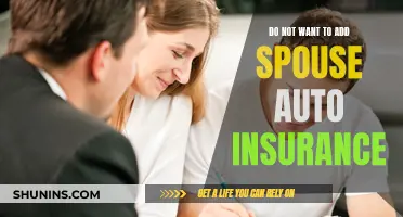 Spouse Snub: Auto Insurance Policy Holders Refuse to Add Partners