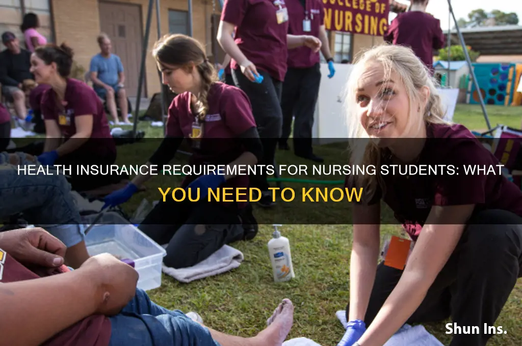 do nursing students have to have health insurance