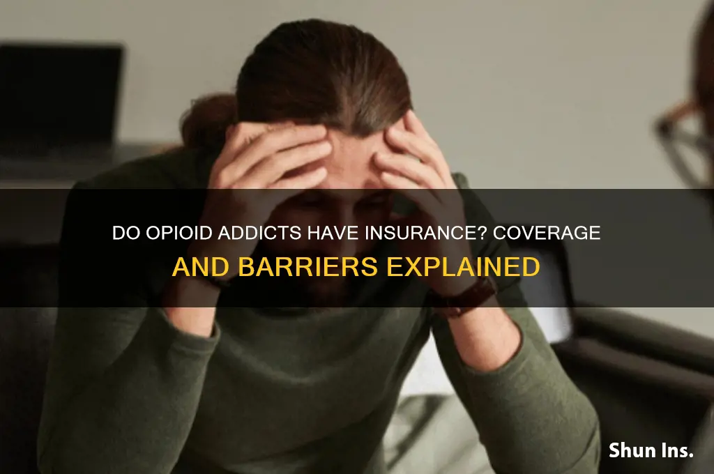 do opioid addicts have insurance
