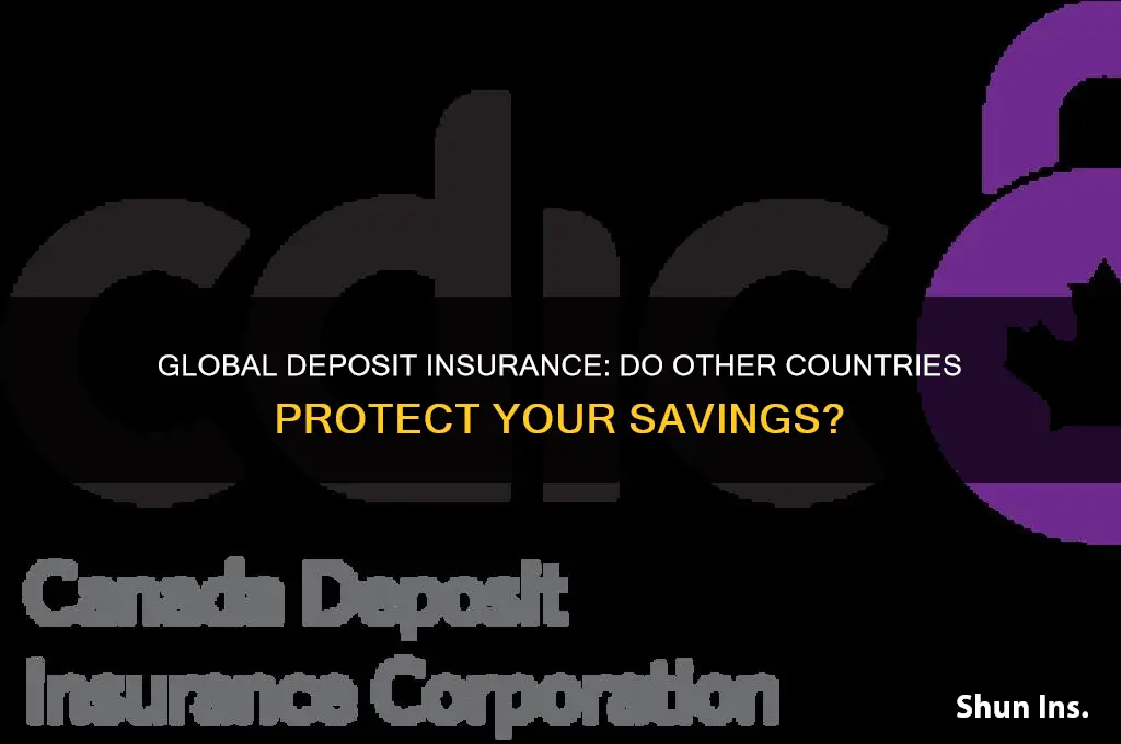 do other countries have deposit insurance