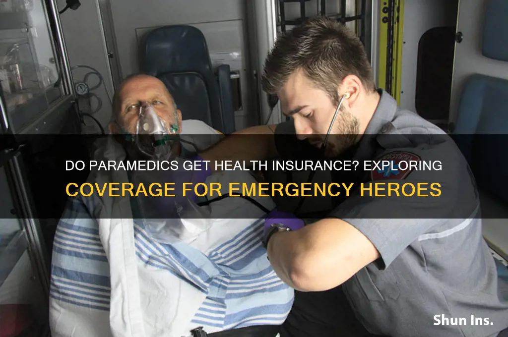do paramedic sget health insurance