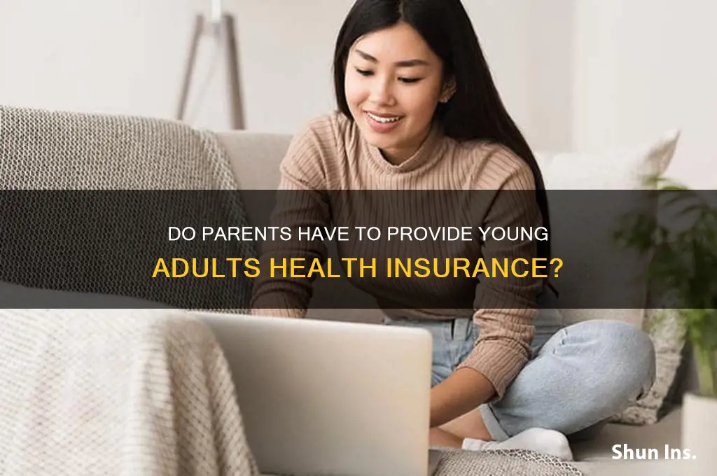 do parents have to provide young adults health insurance