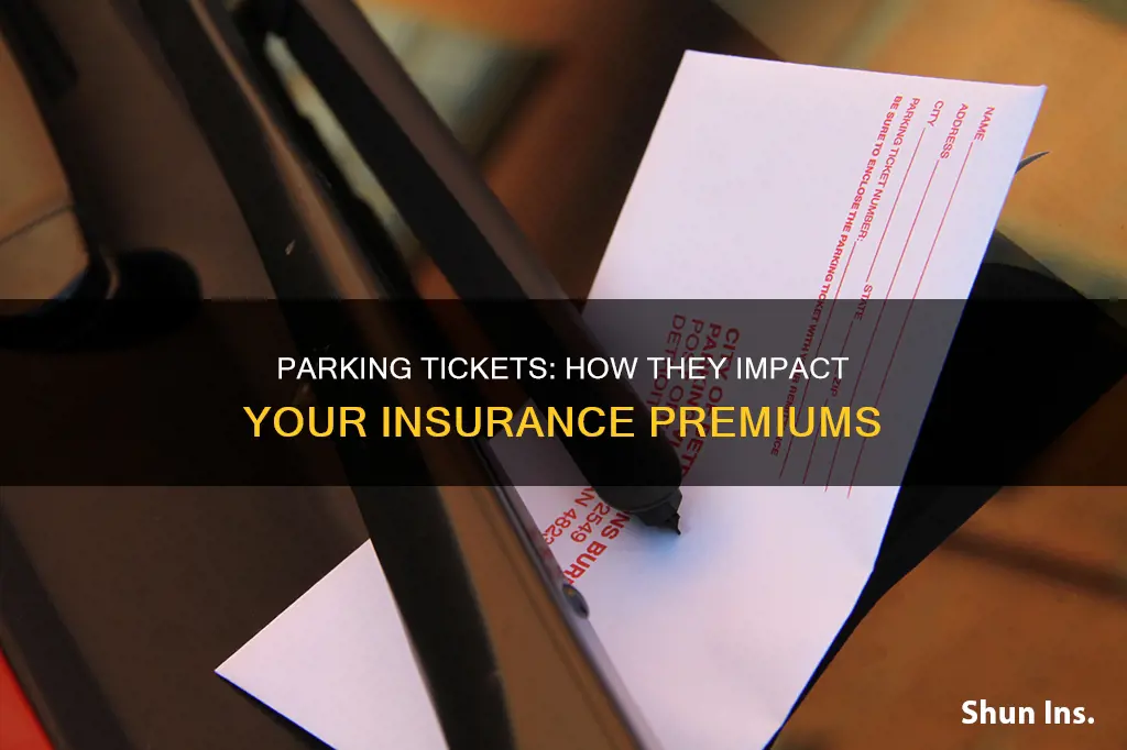 do parking tickets increase insurance