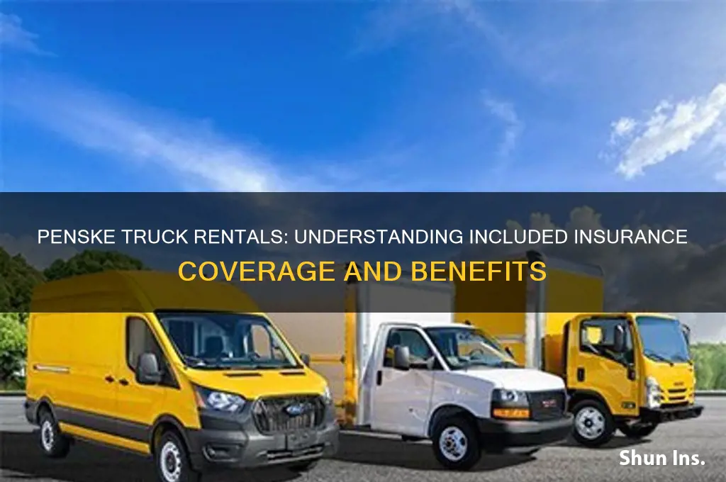 do penske trucks come with insurance
