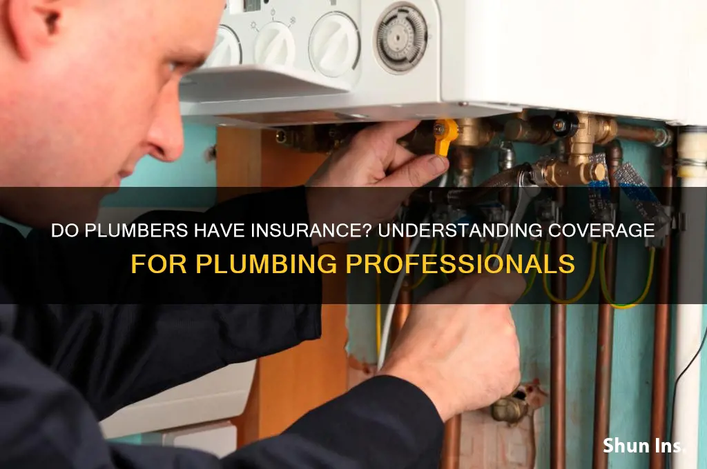 do plumbers have insurance