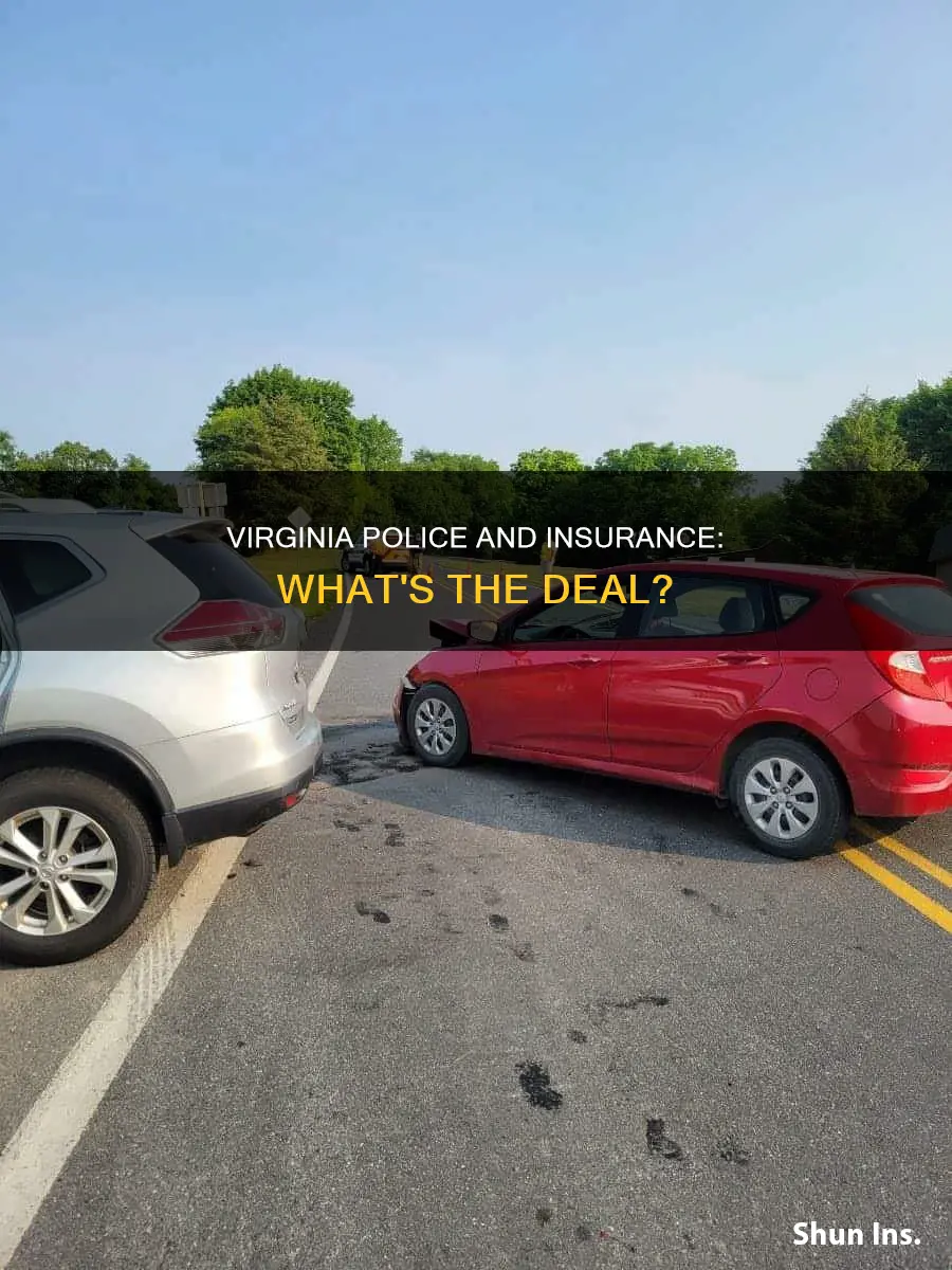 do police in Virginia report accidents to insurance