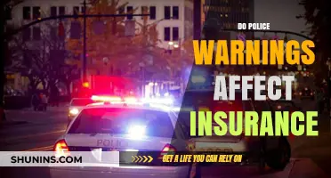 Police Warnings: How They Impact Your Insurance Rates
