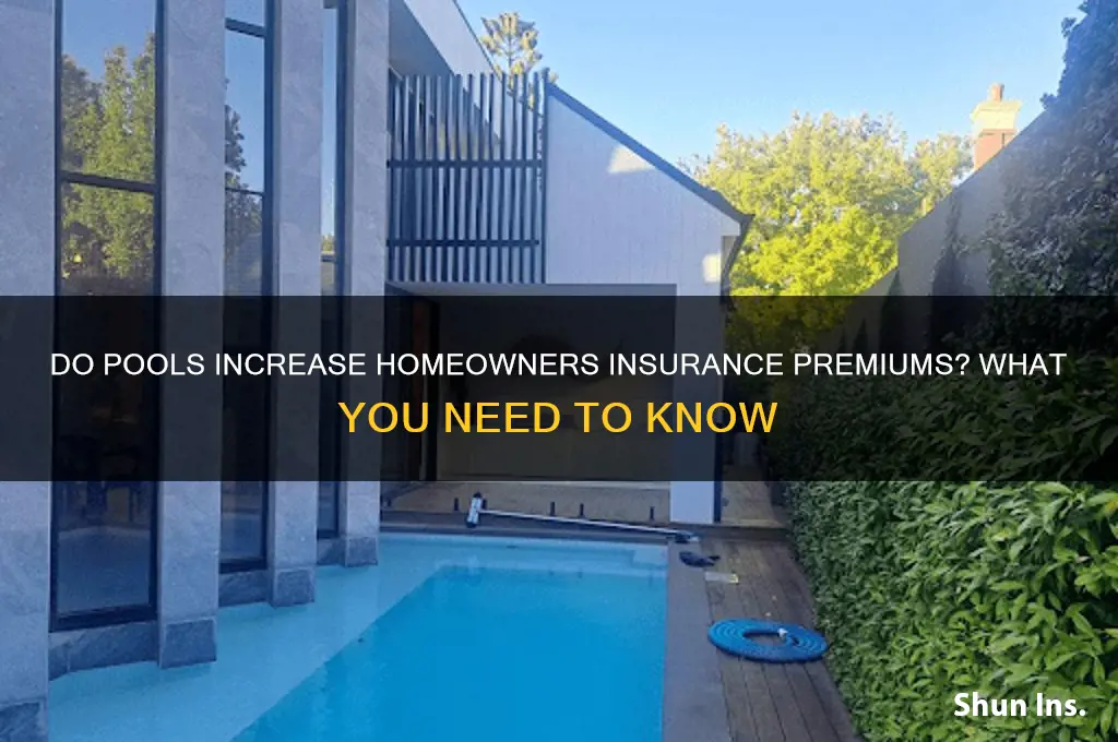 do pools raise insurance