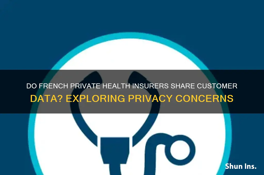 do private health insurers in france exchange info on customers