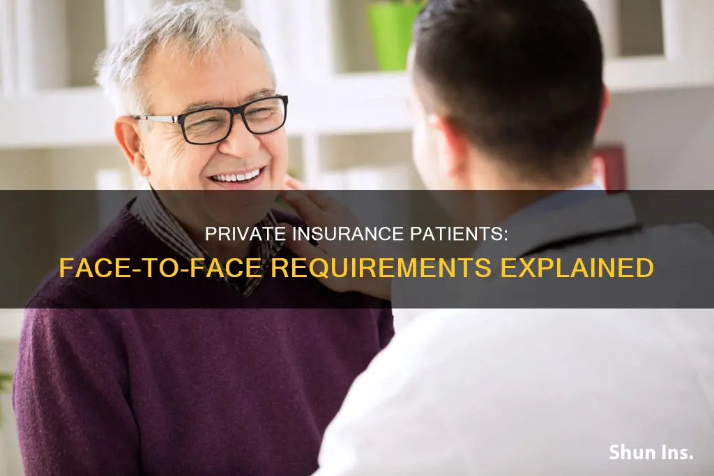 do private insurance patients requireface to face