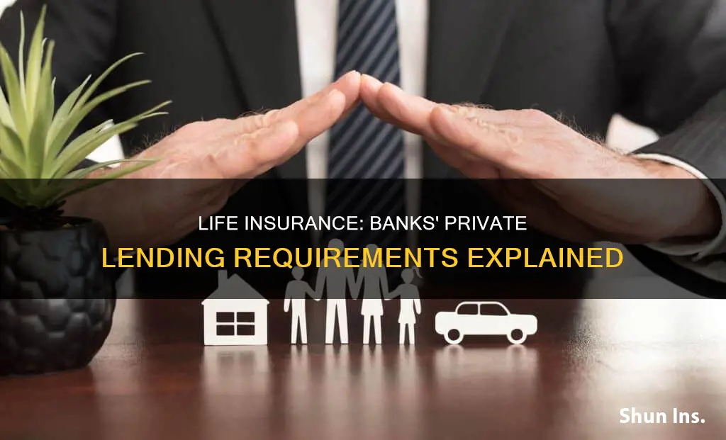 do private lenders such as banks require life insurance