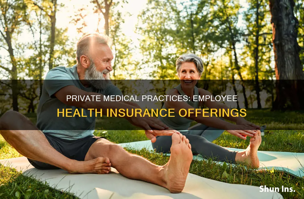 do private medical practices offer health insurance to employees