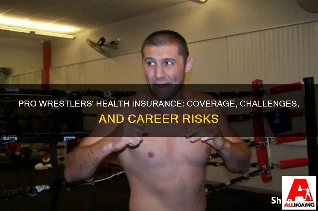 do pro wrestlers have health insurance