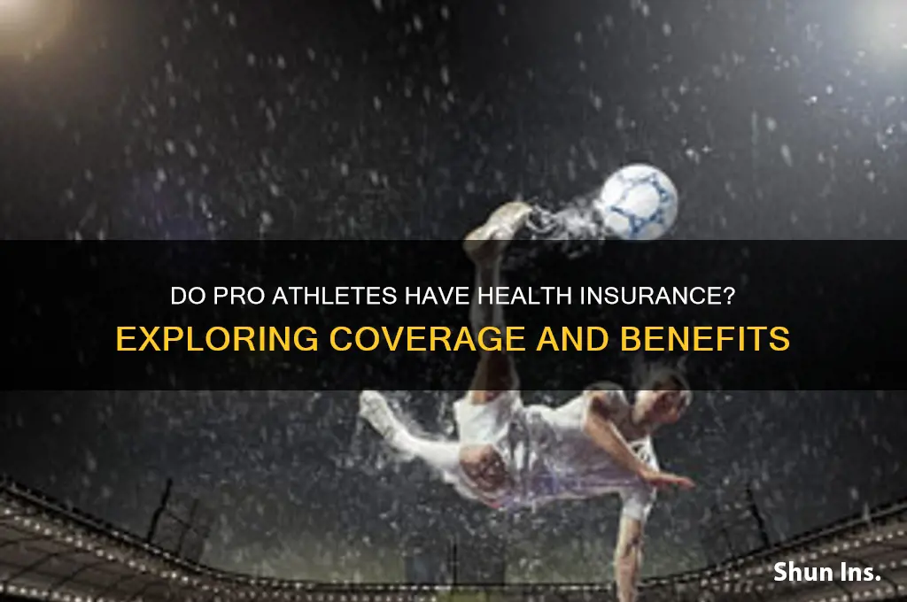do professional athletes have health insurance