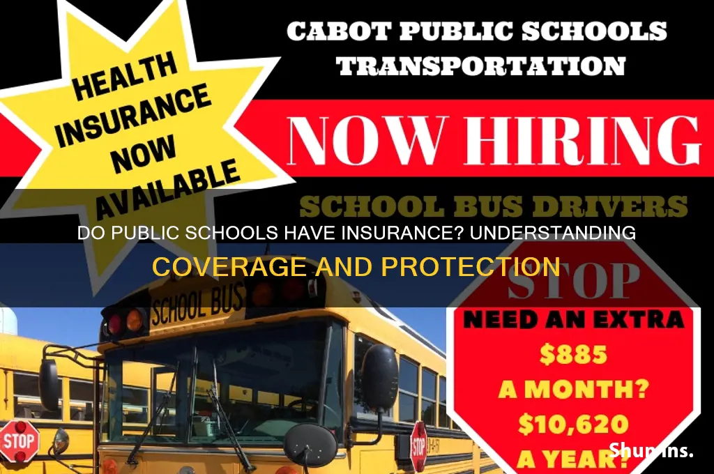 do public schools have insurance