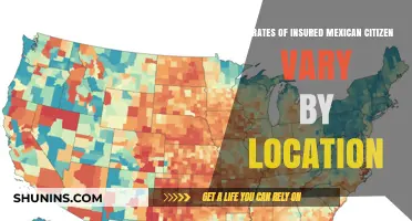 Insurance Rates for Mexicans: Location Matters