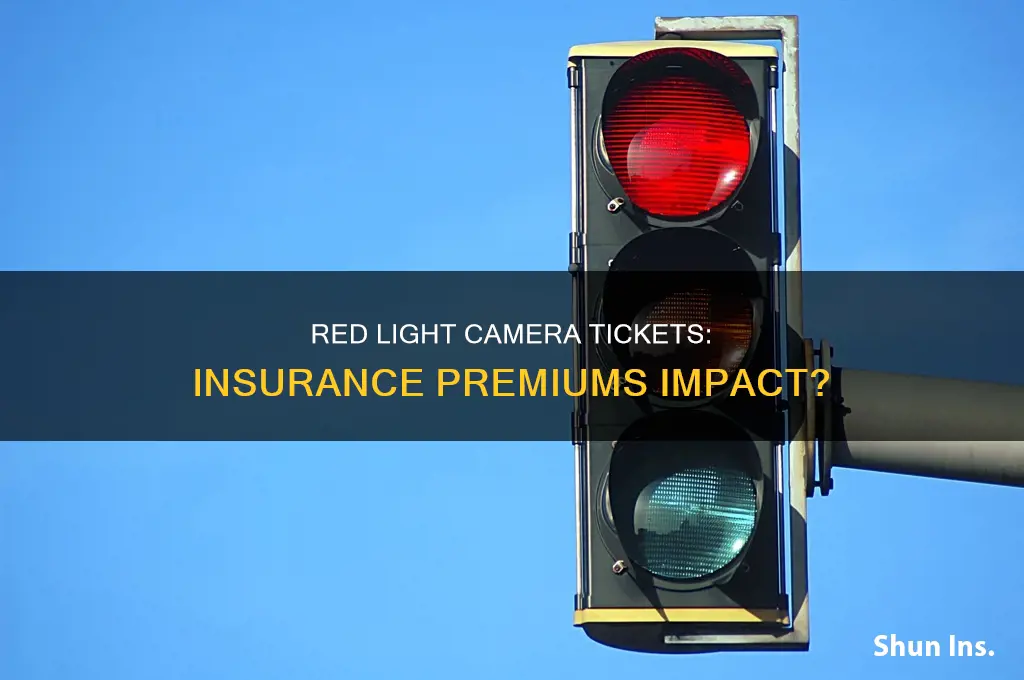 do red light camera tickets make your insurance go up